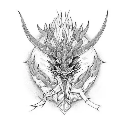 dual dragón for matching tattoos tattoo design idea
