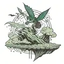 Defying Gravity tattoo design idea