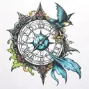 Defying Gravity tattoo design idea