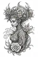 i'm trying tattoo design idea