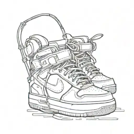 80s tattoo design idea