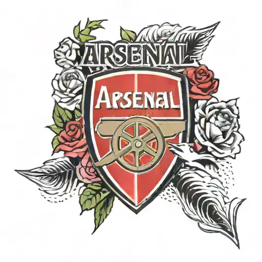 Arsenal FC tattoo design idea