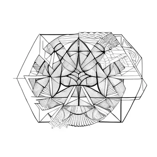 mobius strip tattoo design idea