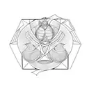 mobius strip tattoo design idea