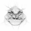 observe and accept the present moment, without trying to change it or react to i tattoo design idea