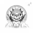 Studio ghibli  tattoo design idea