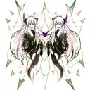 duality tattoo design idea