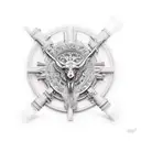 cristo tattoo design idea