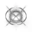 infinity sign with the words "For Some Reason" in it tattoo design idea