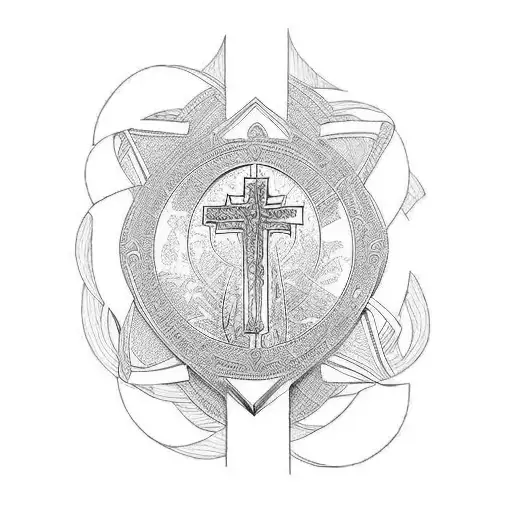 53 Amazing Catholic Tattoos for Men [2024 Inspiration Guide] | Catholic  tattoos, Jesus tattoo, Jesus tattoo design