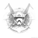 speed motorcycle tattoo design idea