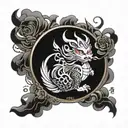 pixiu tattoo design idea