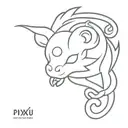 pixiu tattoo design idea