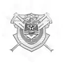  U.S. navy inspired tattoo design idea