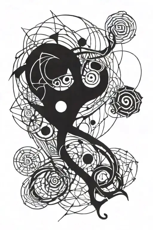 Web of Wyrd tattoo design idea
