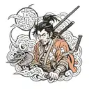 Samurai Champloo tattoo design idea