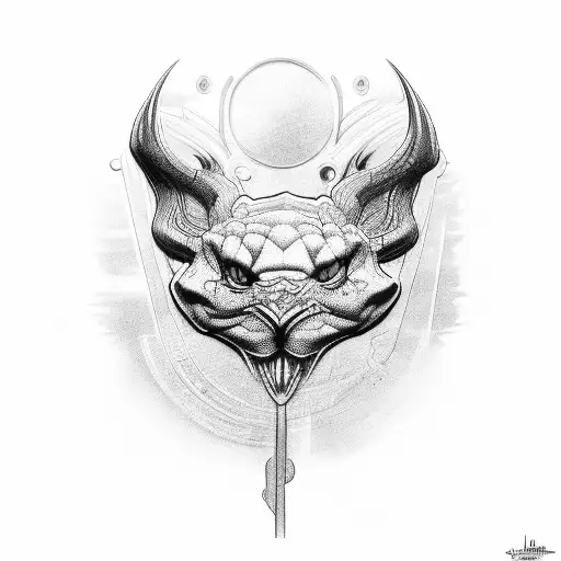 train tattoo design idea