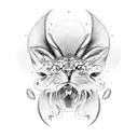 train tattoo design idea