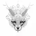 train tattoo design idea