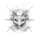 train tattoo design idea