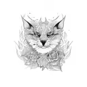 train tattoo design idea