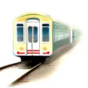 train tattoo design idea