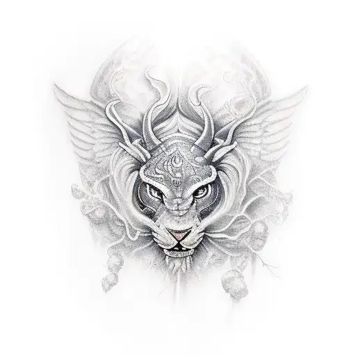 Invincible tattoo design idea