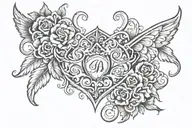 cover up name chest tattoo tattoo design idea