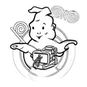 ghostbusters  tattoo design idea