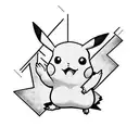 pikachu tattoo design idea