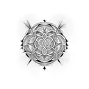 seed of life tattoo design idea