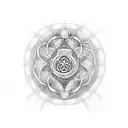 seed of life tattoo design idea