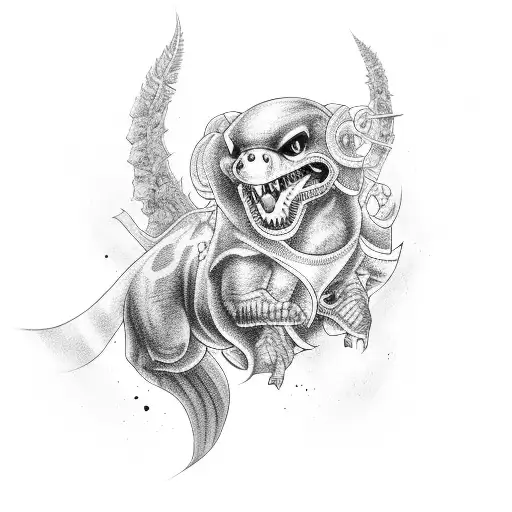 small roller derby  tattoo design idea