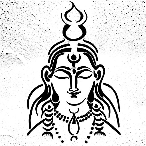 a shiva and krishna tattoo tattoo design idea