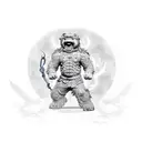 Foo Dog tattoo design idea