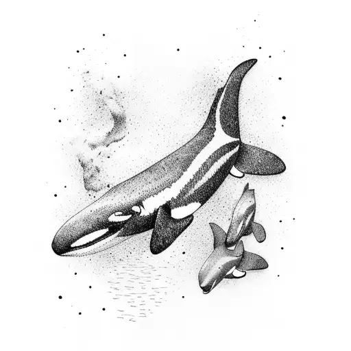 orca tattoo design idea