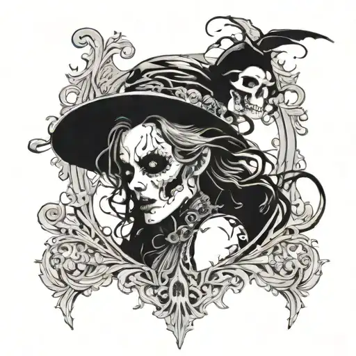 Sandman tattoo design idea
