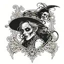 Sandman tattoo design idea