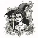 Sandman tattoo design idea