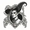 Sandman tattoo design idea