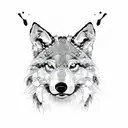 lobo tattoo design idea