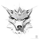 lobo tattoo design idea