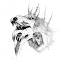 lobo tattoo design idea
