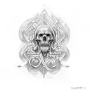 saint benedict tattoo design idea