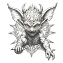 baby demon slayer tattoo design idea