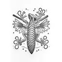 gecko tattoo design idea
