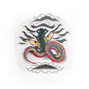 centipede  tattoo design idea