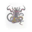 centipede  tattoo design idea