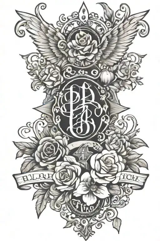 Bibble verse Philippians 4:13 tattoo design idea