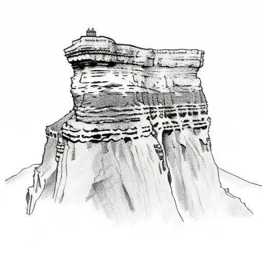 cliffs of moher tattoo design idea